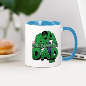 CafePress The Incredible Dad Mug Ceramic Coffee Mug, Tea Cup 11 oz