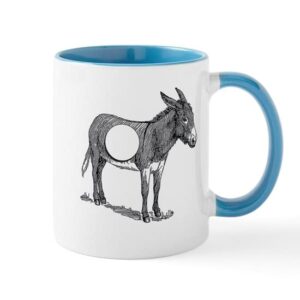 cafepress asshole mugs ceramic coffee mug, tea cup 11 oz
