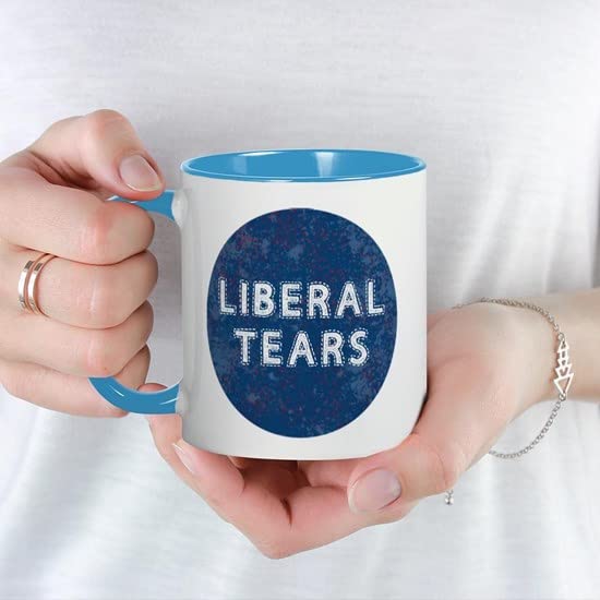 CafePress Liberal Tears (Left Handed) Mugs Ceramic Coffee Mug, Tea Cup 11 oz