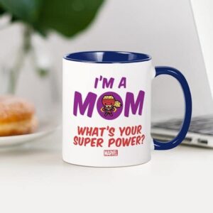 CafePress Marvel Mom Captain Marvel Mug Ceramic Coffee Mug, Tea Cup 11 oz