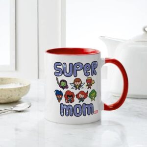 CafePress Marvel Super Mom Mug Ceramic Coffee Mug, Tea Cup 11 oz