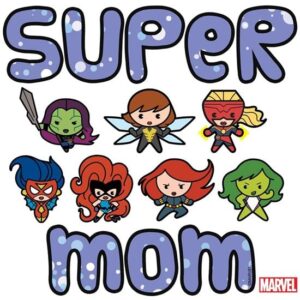 CafePress Marvel Super Mom Mug Ceramic Coffee Mug, Tea Cup 11 oz