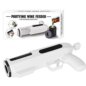 alcohol shot gun – load your favorite alcohol, aim, shoot and drink, alcohol gun shooter alcohol gifts for bachelor party, epic shot party bubbly blaster champagne gun