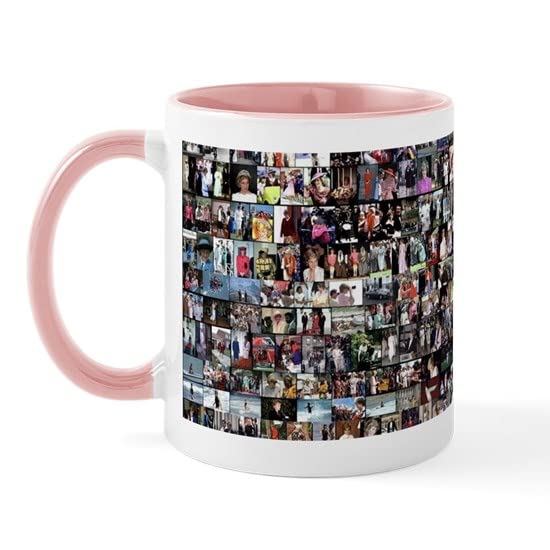 CafePress HRH Princess Diana Photo Montage Amazing Pro Pho Ceramic Coffee Mug, Tea Cup 11 oz