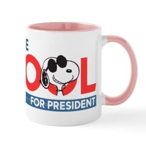 cafepress joe cool for president mugs ceramic coffee mug, tea cup 11 oz