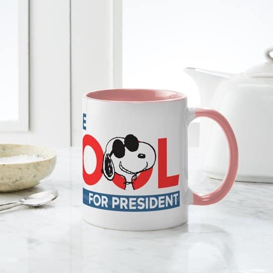 CafePress Joe Cool For President Mugs Ceramic Coffee Mug, Tea Cup 11 oz