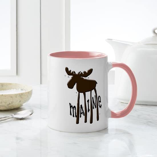 CafePress Maine Moose Mug Ceramic Coffee Mug, Tea Cup 11 oz