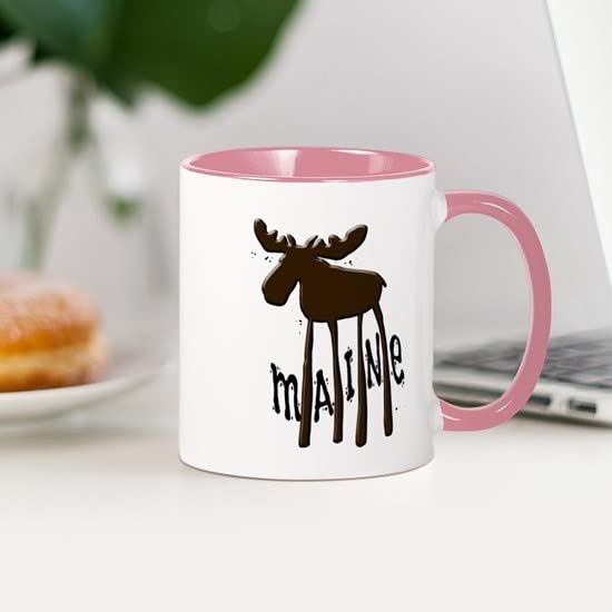 CafePress Maine Moose Mug Ceramic Coffee Mug, Tea Cup 11 oz