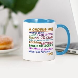 CafePress A Chorus Line The Songs Mugs Ceramic Coffee Mug, Tea Cup 11 oz