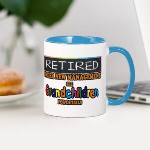 CafePress Retired Under New Management Mugs Ceramic Coffee Mug, Tea Cup 11 oz