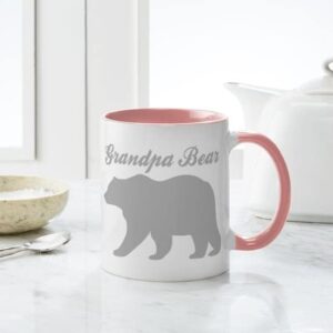 CafePress Grandpa Bear Mugs Ceramic Coffee Mug, Tea Cup 11 oz