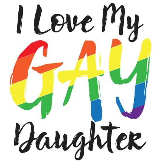 CafePress I Love My Gay Daughter Mug Ceramic Coffee Mug, Tea Cup 11 oz