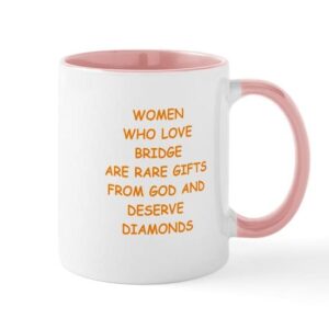 cafepress bridge mugs ceramic coffee mug, tea cup 11 oz
