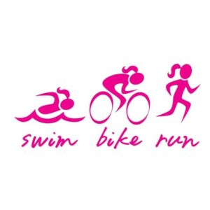 CafePress Swim Bike Run (Girl) Mugs Ceramic Coffee Mug, Tea Cup 11 oz