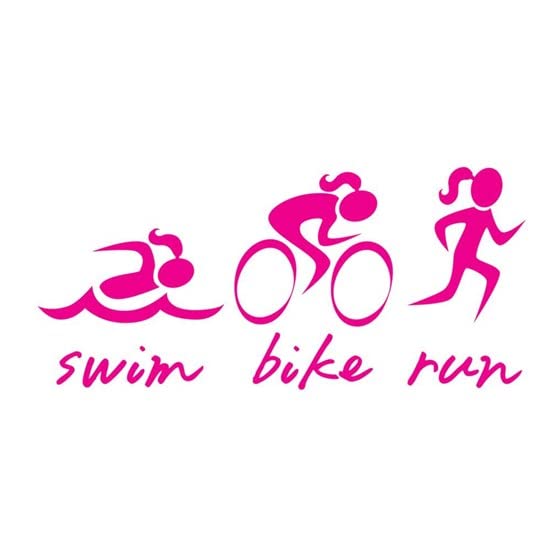 CafePress Swim Bike Run (Girl) Mugs Ceramic Coffee Mug, Tea Cup 11 oz