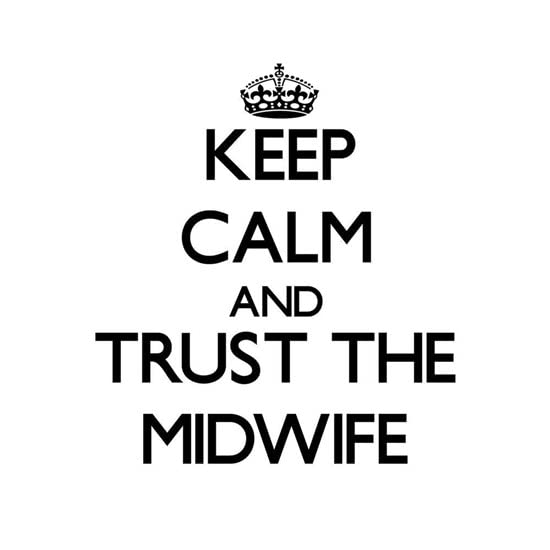 CafePress Keep Calm And Trust The Midwife Mugs Ceramic Coffee Mug, Tea Cup 11 oz