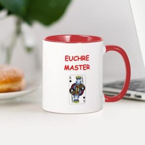 CafePress Euchre Mugs Ceramic Coffee Mug, Tea Cup 11 oz