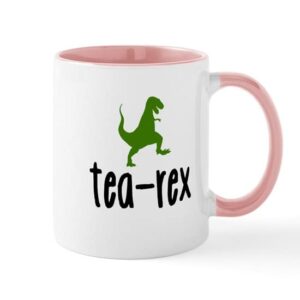 cafepress tea rex mugs ceramic coffee mug, tea cup 11 oz
