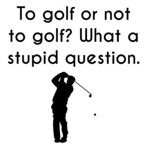 CafePress To Golf Or Not To Golf Mugs Ceramic Coffee Mug, Tea Cup 11 oz