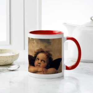 CafePress Sistine Madonna Angels By Raphael Mugs Ceramic Coffee Mug, Tea Cup 11 oz