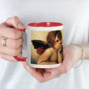 CafePress Sistine Madonna Angels By Raphael Mugs Ceramic Coffee Mug, Tea Cup 11 oz