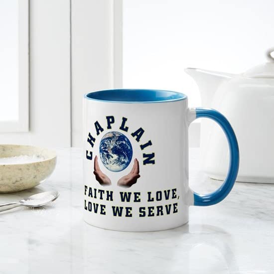 CafePress Chaplain Shirts 2 Mug Ceramic Coffee Mug, Tea Cup 11 oz