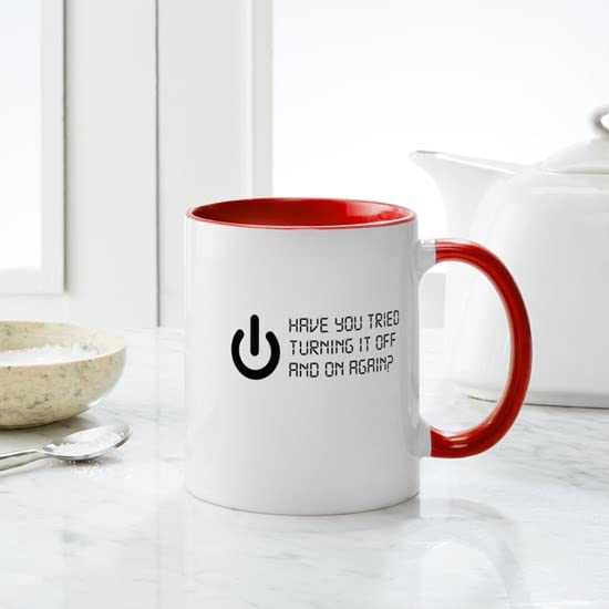 CafePress I.T. Mug Ceramic Coffee Mug, Tea Cup 11 oz