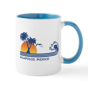 cafepress acapulco mexico mug ceramic coffee mug, tea cup 11 oz
