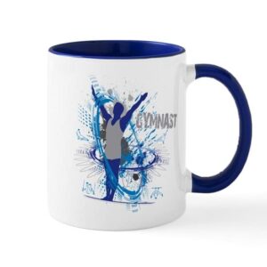 cafepress male_gymnast mugs ceramic coffee mug, tea cup 11 oz