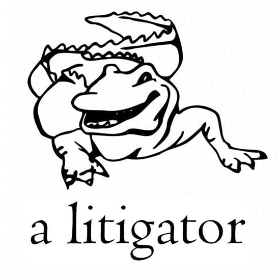 CafePress A Litigator's Mug Ceramic Coffee Mug, Tea Cup 11 oz