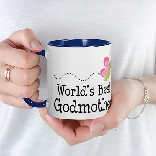 CafePress Cute Godmother Gift Mug Ceramic Coffee Mug, Tea Cup 11 oz