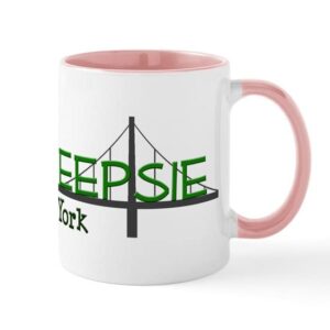cafepress poughkeepsie ny mug ceramic coffee mug, tea cup 11 oz