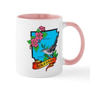 cafepress arkansas mug ceramic coffee mug, tea cup 11 oz