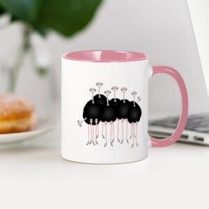 CafePress Ostrich 11 Oz Ceramic Mug Mugs Ceramic Coffee Mug, Tea Cup 11 oz