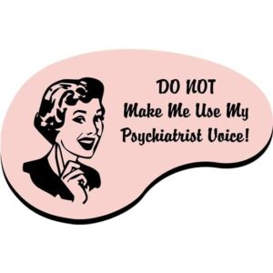 CafePress Psychiatrist Voice Mug Ceramic Coffee Mug, Tea Cup 11 oz