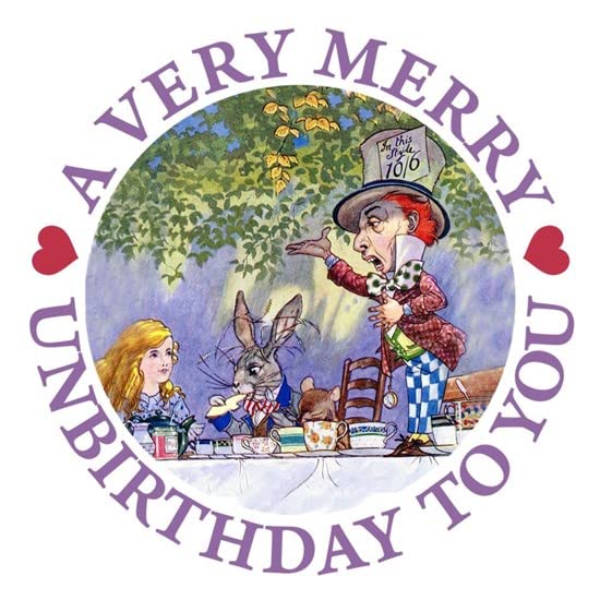 CafePress A VERY MERRY UNBIRTHDAY Mug Ceramic Coffee Mug, Tea Cup 11 oz