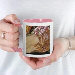 CafePress Gustav Klimt Water Serpents 2 (Detail) Mug Ceramic Coffee Mug, Tea Cup 11 oz