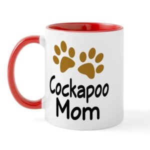 cafepress cute cockapoo mom mug ceramic coffee mug, tea cup 11 oz