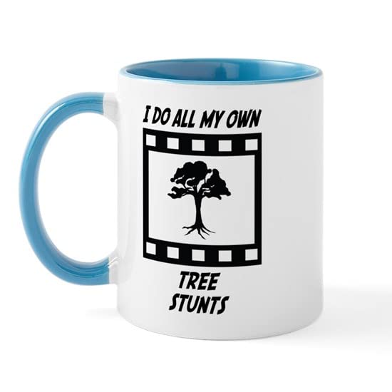 CafePress Tree Stunts Mug Ceramic Coffee Mug, Tea Cup 11 oz