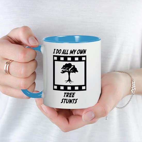 CafePress Tree Stunts Mug Ceramic Coffee Mug, Tea Cup 11 oz