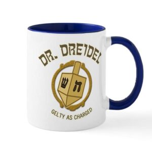 cafepress dr. dreidel mug ceramic coffee mug, tea cup 11 oz