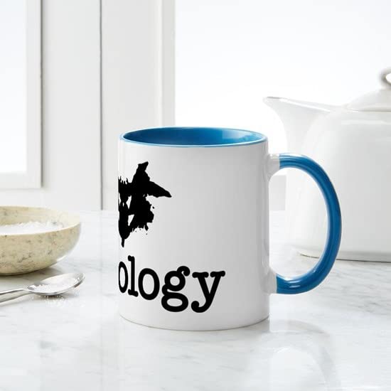 CafePress I Heart (Rorschach Inkblot) Psychology Mugs Ceramic Coffee Mug, Tea Cup 11 oz