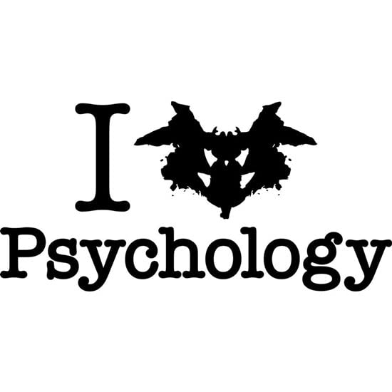 CafePress I Heart (Rorschach Inkblot) Psychology Mugs Ceramic Coffee Mug, Tea Cup 11 oz