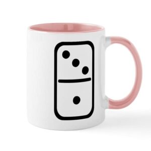cafepress domino mug ceramic coffee mug, tea cup 11 oz