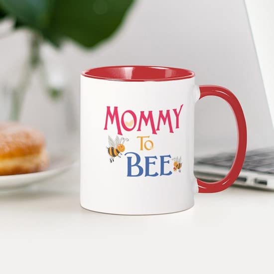 CafePress Mommy To Bee Mug Ceramic Coffee Mug, Tea Cup 11 oz