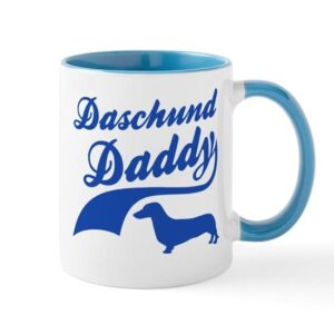 cafepress daschund daddy mug ceramic coffee mug, tea cup 11 oz