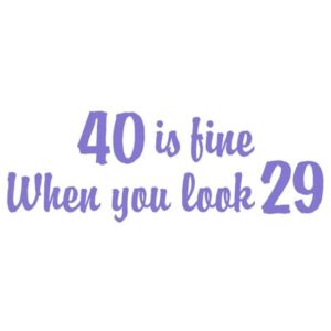 CafePress 40 Is Fine When You Look 29 Mug Ceramic Coffee Mug, Tea Cup 11 oz