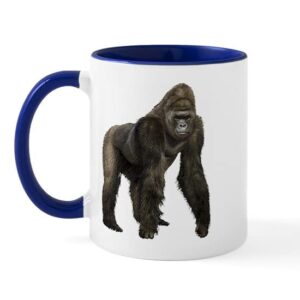 cafepress gorilla mug ceramic coffee mug, tea cup 11 oz