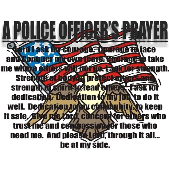 CafePress POLICE OFFICER's PRAYER Mug Ceramic Coffee Mug, Tea Cup 11 oz