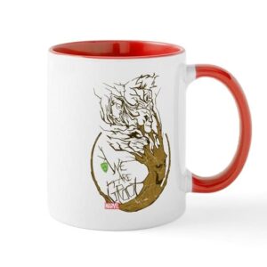 cafepress guardians groot 2 mug ceramic coffee mug, tea cup 11 oz